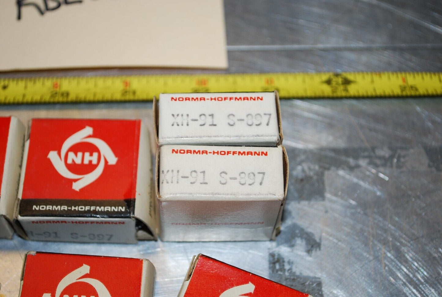 Hoffman XH-91 S-897 Ball Bearings - Lot of Qty (9) NOS - RBL032