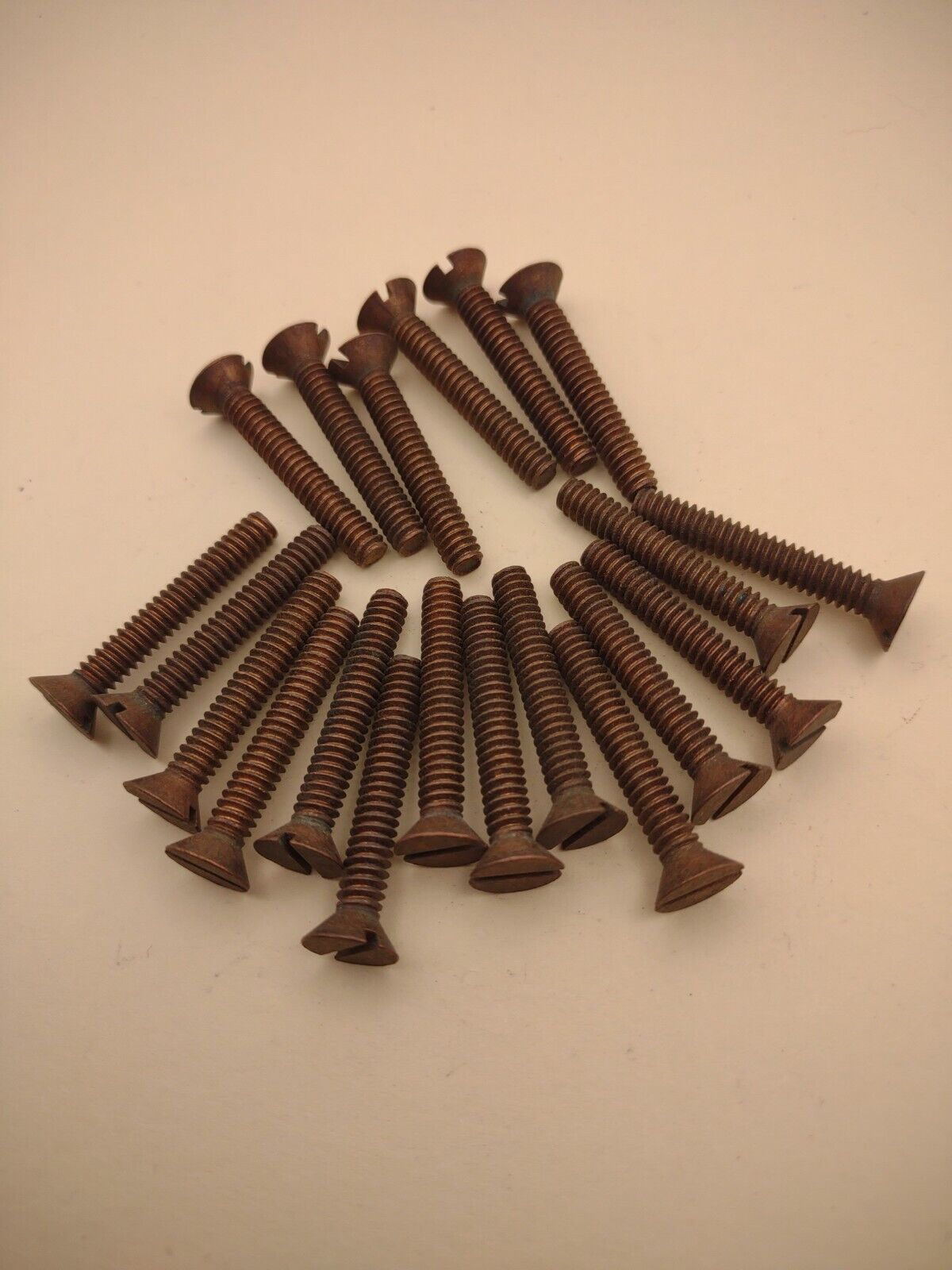 10-24 x 1-1/4" Silicon Bronze Slotted Flat Head Machine Screws (20) Pack SBMS05