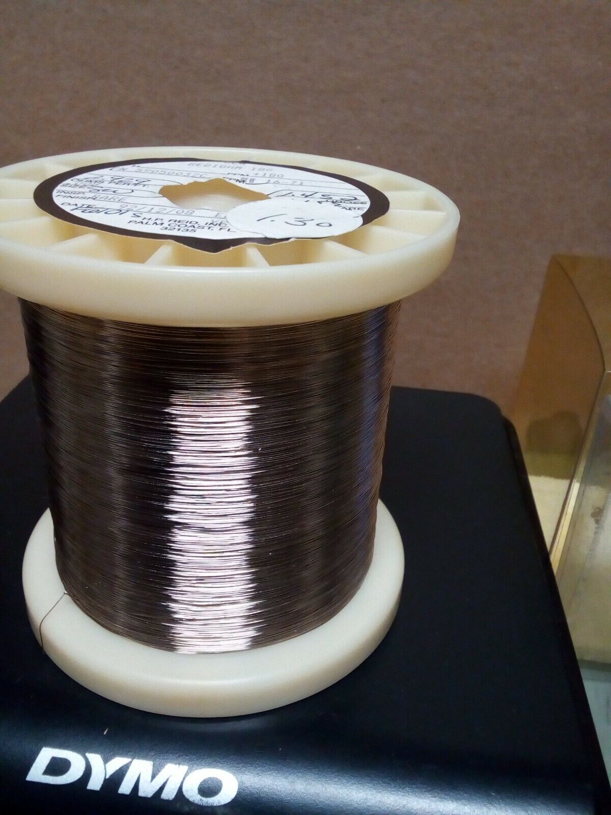 Rediohm 180 Alloy180 .008" Resistance Wire 1.3lb - crafts hobby lot102-134