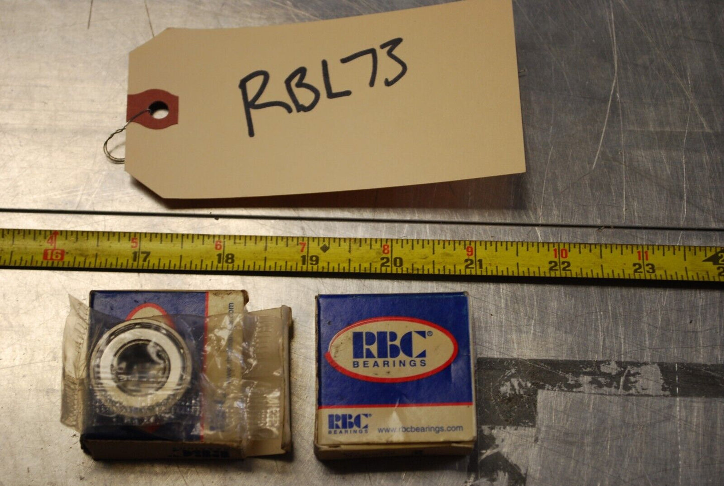 RBC 301 6-DSTN Ball Bearings - Lot of Qty (2) NOS - RBL073