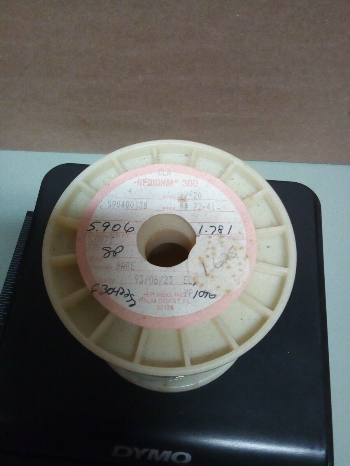 Rediohm 300 Alloy300 .0071" Resistance Wire 1.62lb - crafts hobby lot102-150