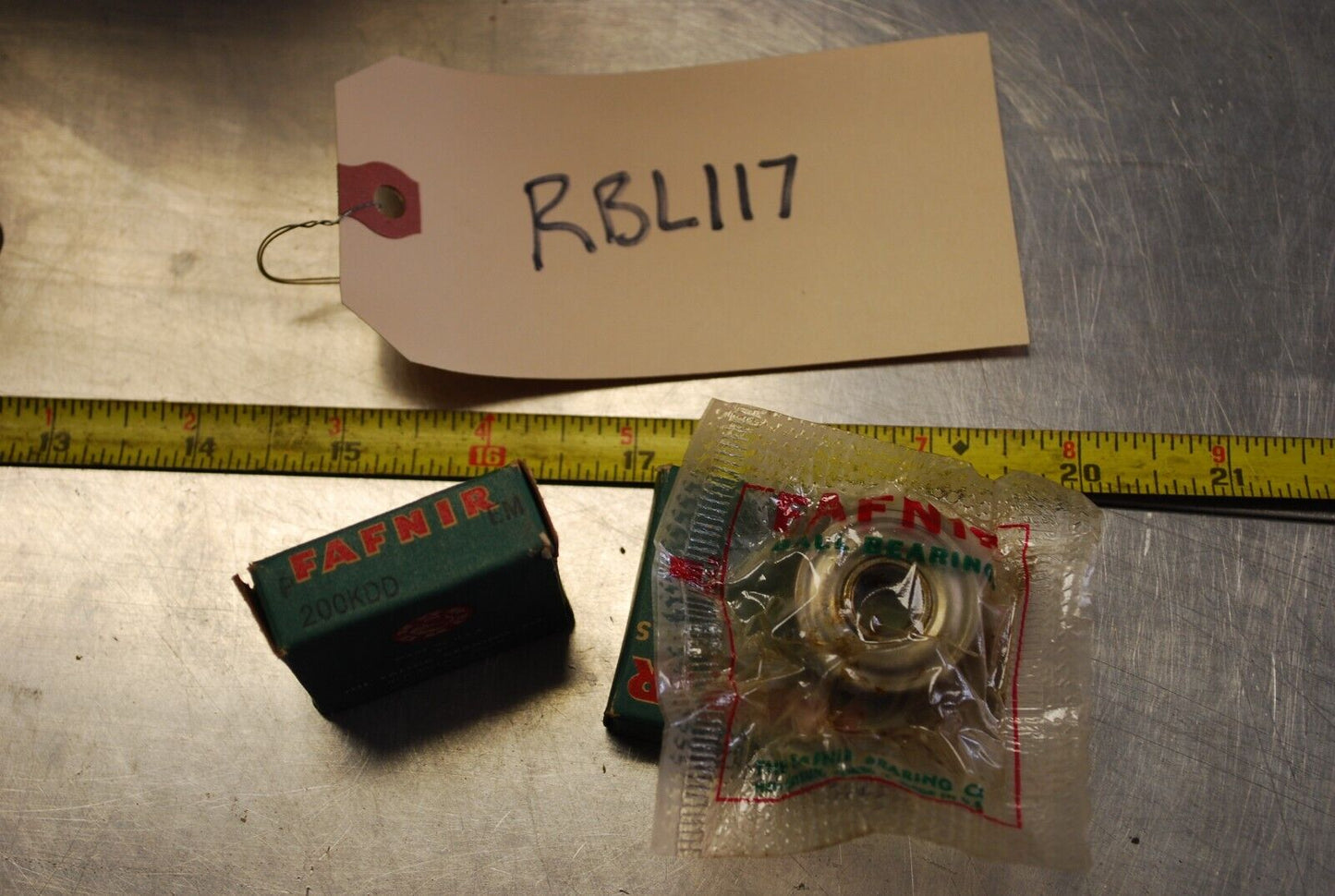 Fafnir 200KDD Ball Bearings - Lot of Qty (2) NOS - RBL117