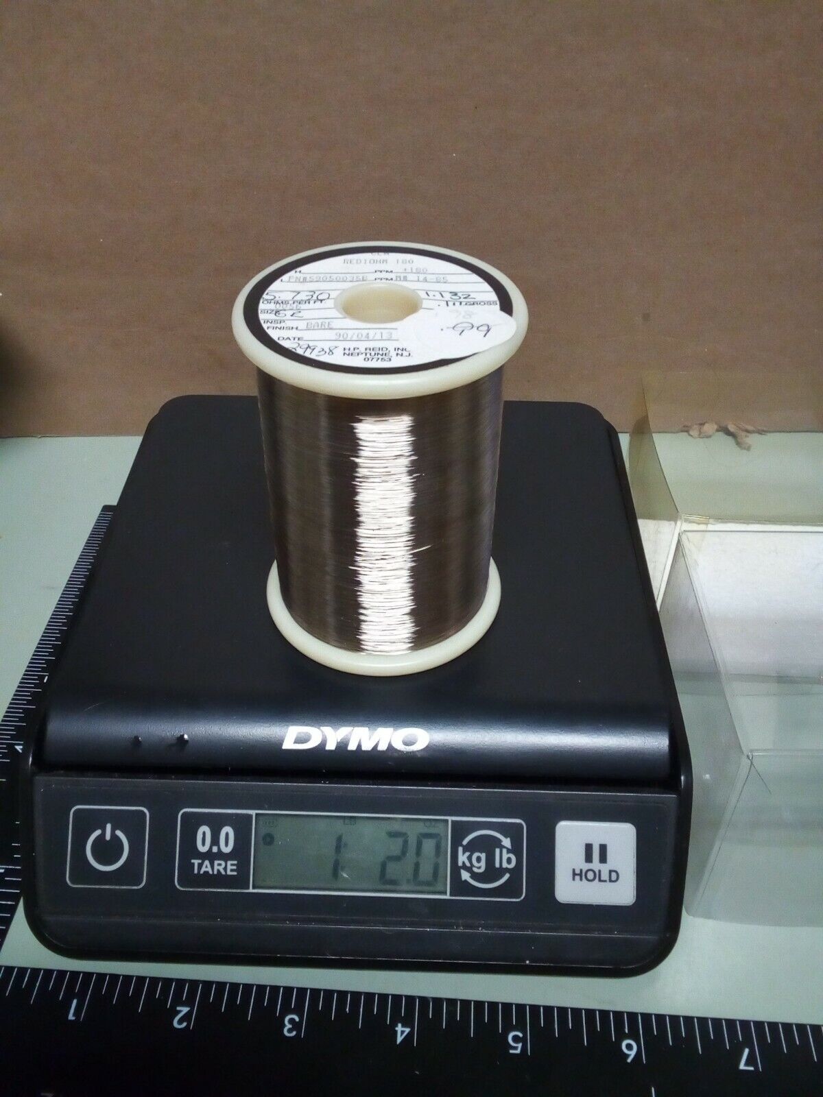 Rediohm 180 Alloy180 .0056" Resistance Wire .98lb - crafts hobby lot102-141