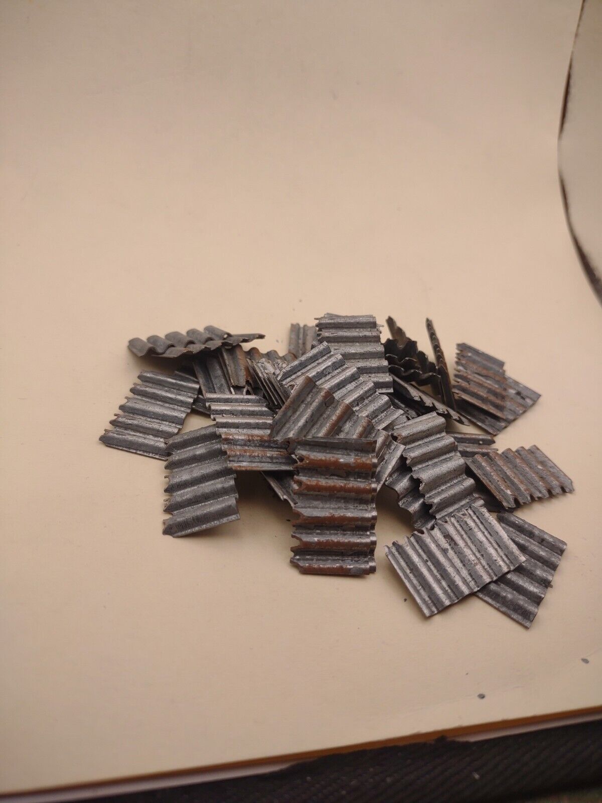 1" x 5/8" Corrugated GALV. Steel Wood Joiner Fasteners Pack of (48pcs) DIY002