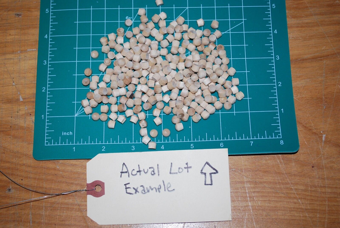 1/4" Oval Top Birch Wood Plugs 250pc Packs - PL18