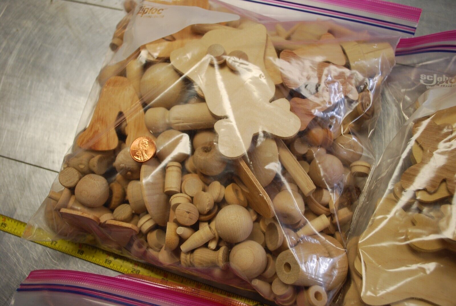 Cutouts, Bells, Wooden Craft Parts / Shapes Assort Mix - Actual Lot – WPS06