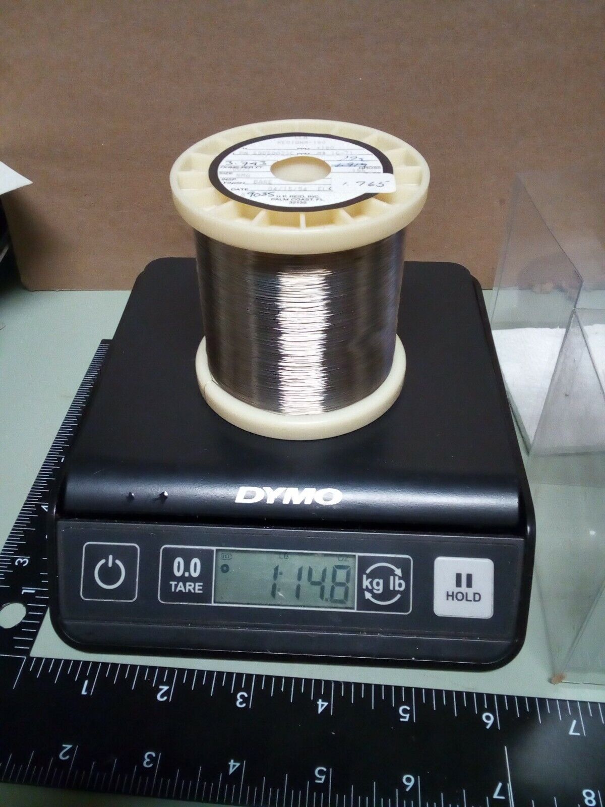 Rediohm 180 Alloy180 .0071" Resistance Wire 1.76lb - crafts hobby lot102-137