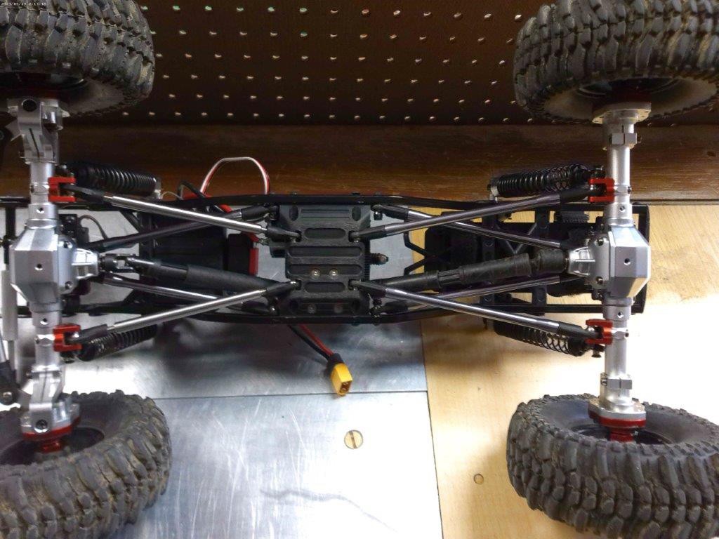 1/10 Axial SCX10 based Custom RC Crawler Truck – Metal Upgrades Portals RTR #009