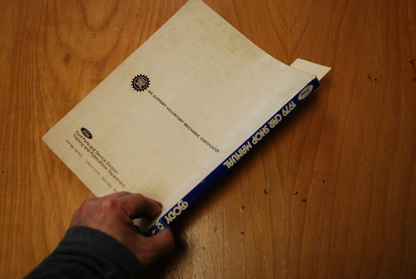 1979 Ford Car Shop Manual Vol 4 Body - B099
