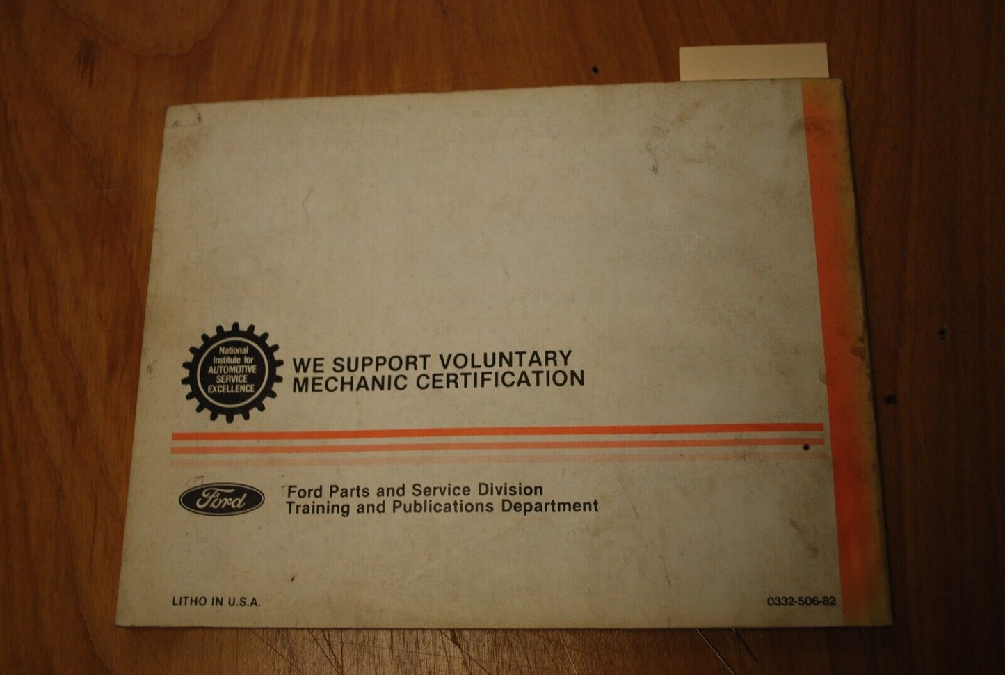 1982 ford T-Bird / XR-7 electrical & vacuum troubleshooting manual - B105