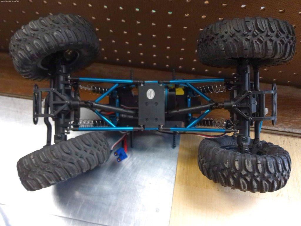 Vintage EXC Temper 1/18 RC Scale Crawler – Converted to 4WS – Roller #002