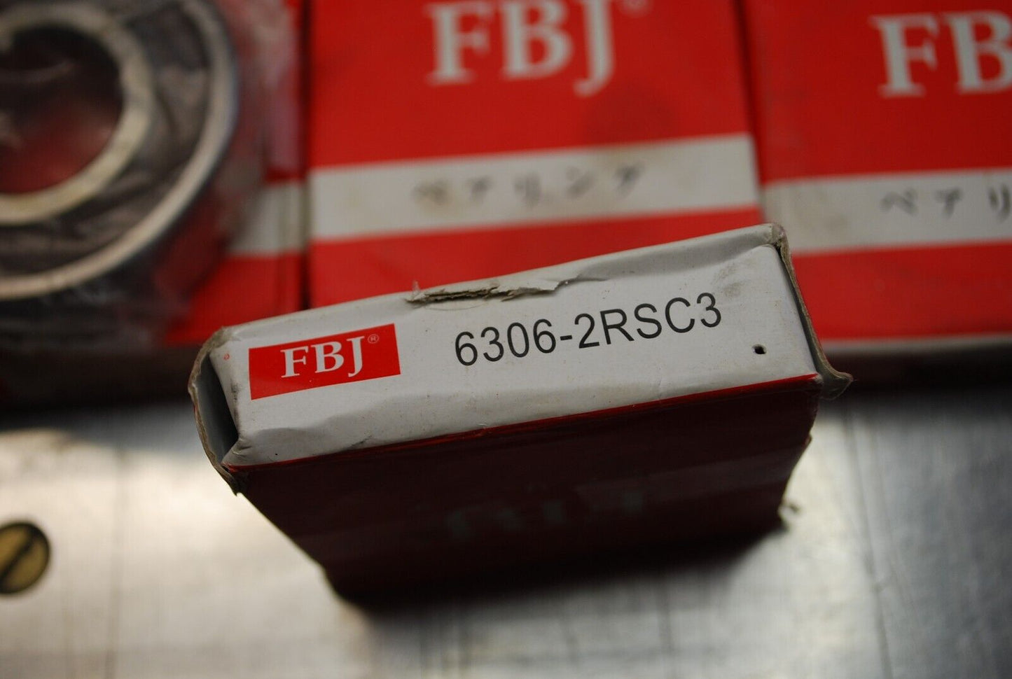 FBJ 6306-2RSSC3 Ball Bearings - Lot of Qty (4) NOS - RBL180