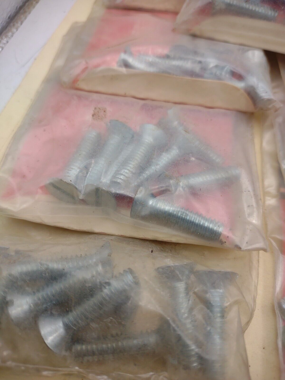#1/4-20 x 1" Slotted Flat Head Reed & Prince Machine Screws (66pcs) Lot RP156