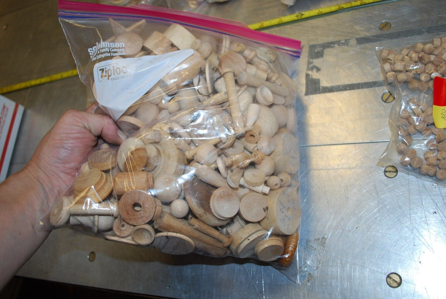 Snowman, Bells, Plugs, Wooden Craft Parts / Shapes Mix - Actual Lot – WPS45