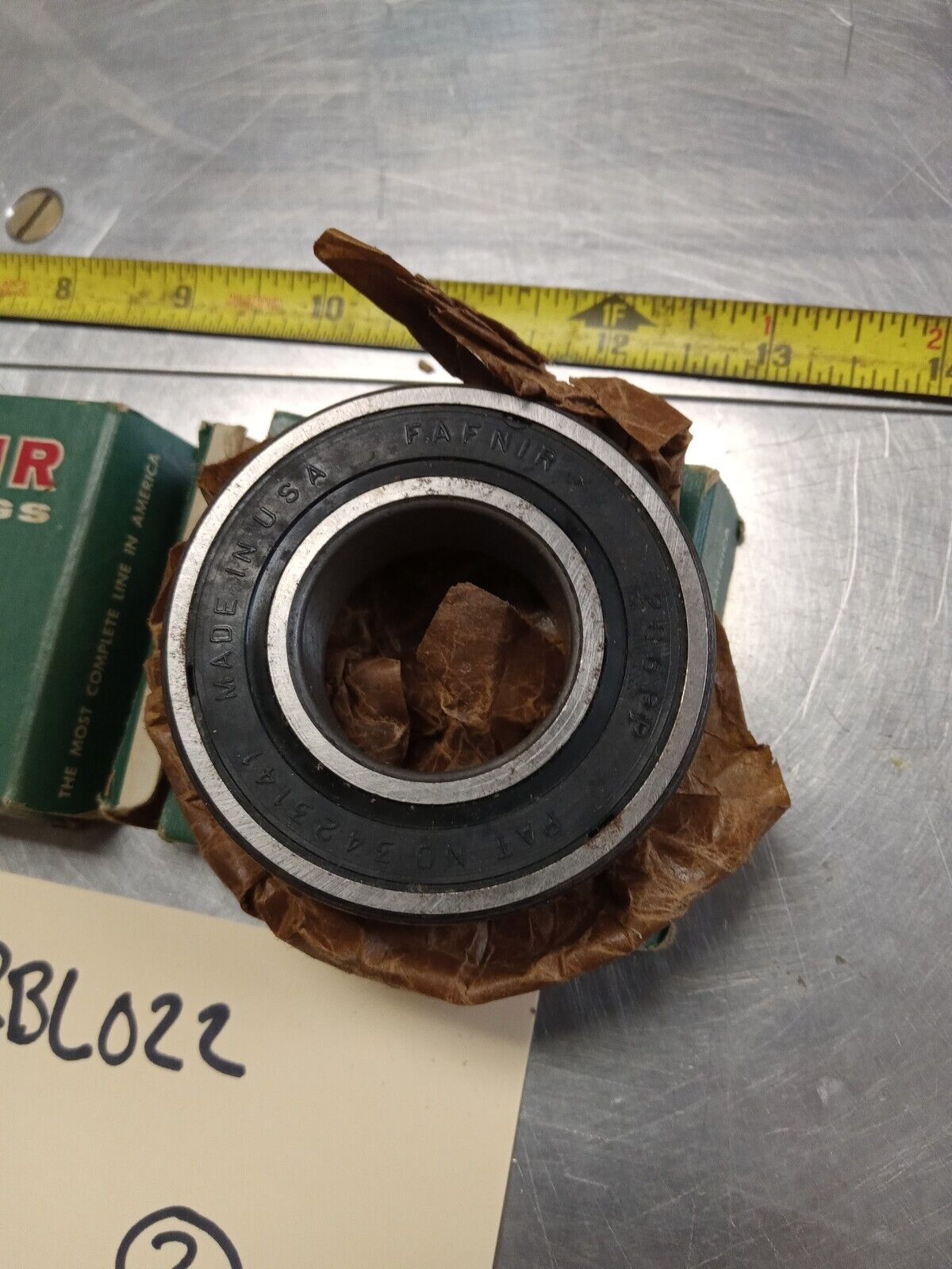 FAFNIR 206PPBall Bearings - Lot of Qty (2) NOS - RBL022
