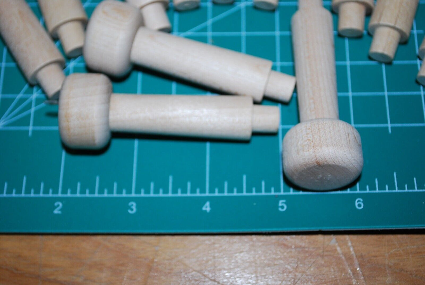 2-7/8" Unfinished Hardwood Shaker Peg - Coat hanger rack 12pc Packs Lot #SP05