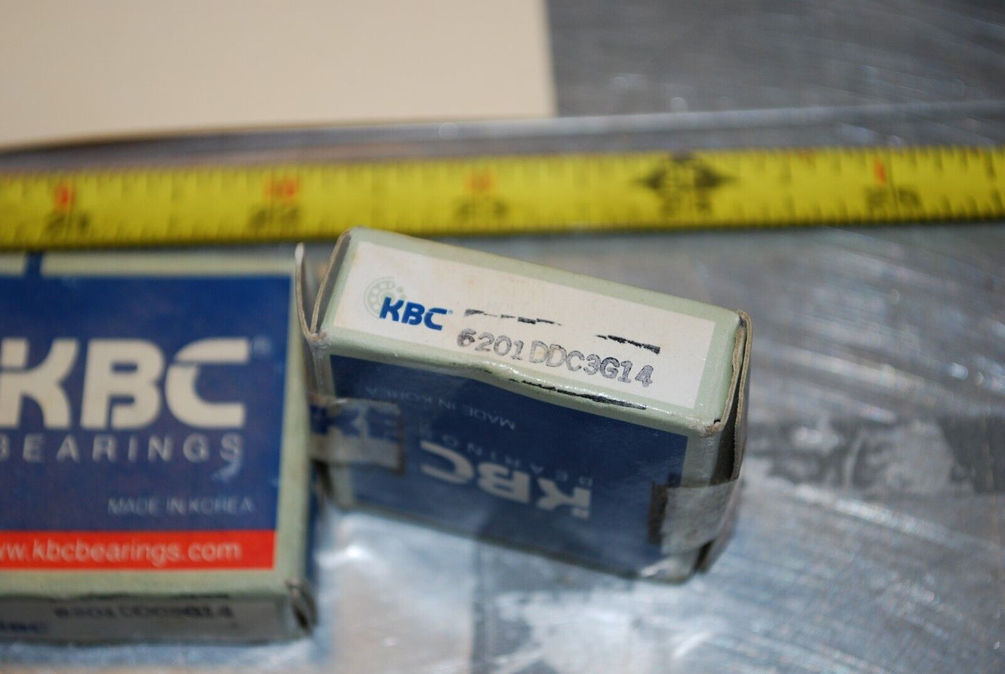 KBC 6201 DDC3 Ball Bearings - Lot of Qty (3) NOS - RBL050