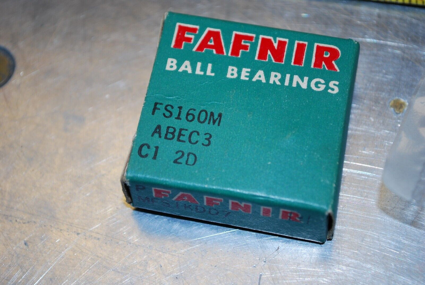 Fafnir FS160 MABEC3 Ball Bearings - Lot of Qty (2) NOS - RBL103