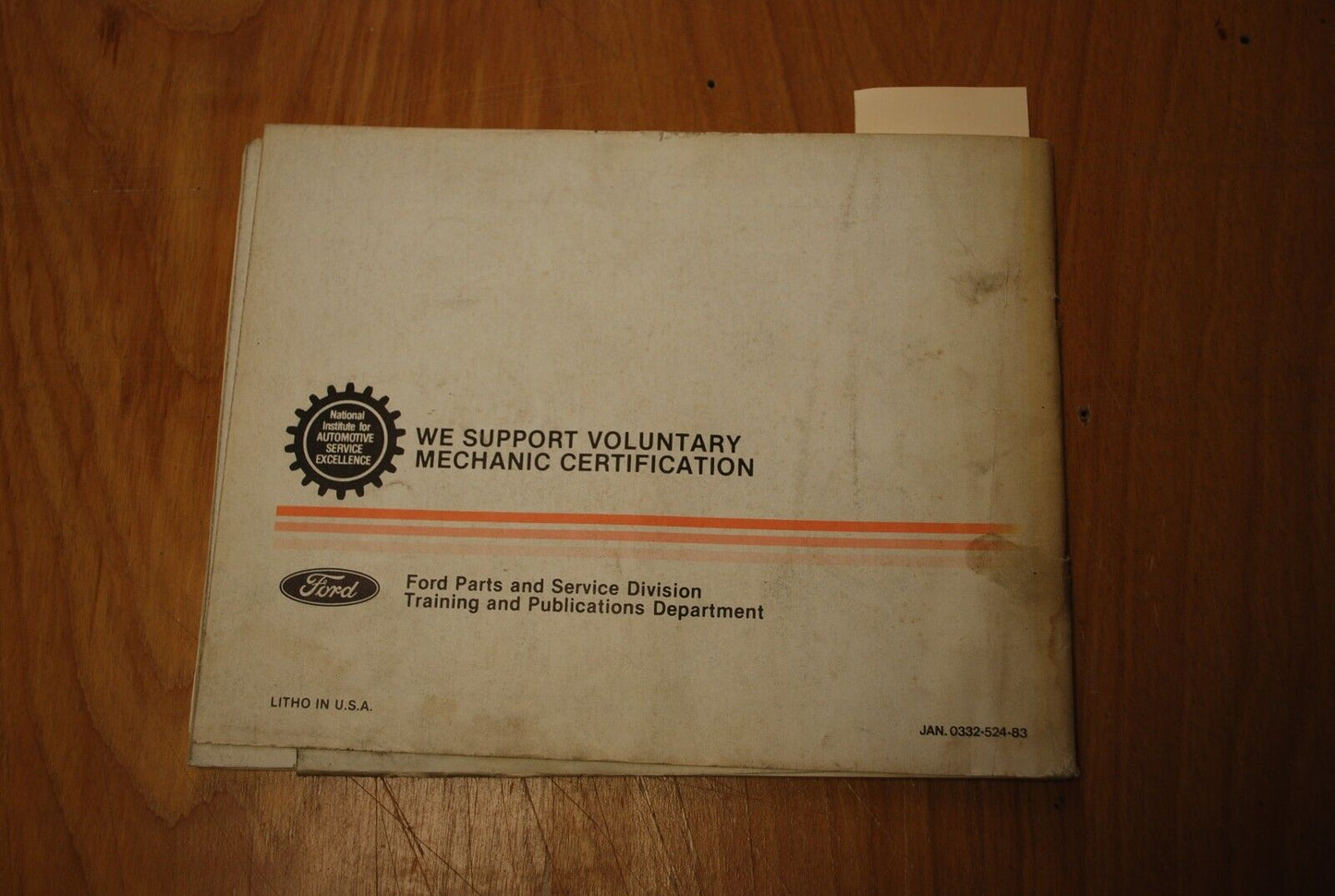 1983 ford Ranger electrical & vacuum troubleshooting manual - B104