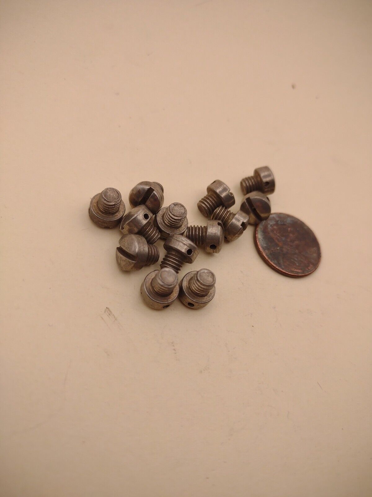 #10-32 x 3/16" Fillister Head Slotted CH.BRASS Machine Screws Pack of (12) FIL11