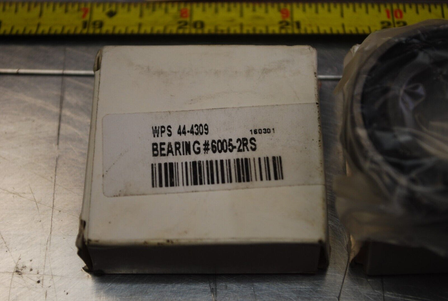 WPS 6005-2RS Ball Bearings - Lot of Qty (2) NOS - RBL160