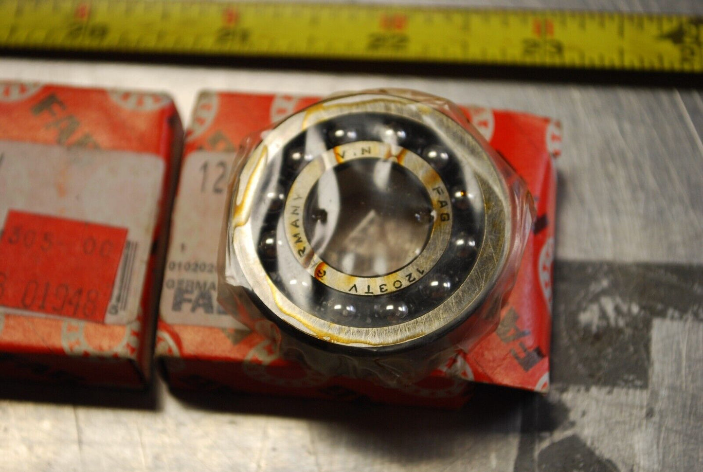 FAG 1203TV Ball Bearings - Lot of Qty (3) NOS - RBL043