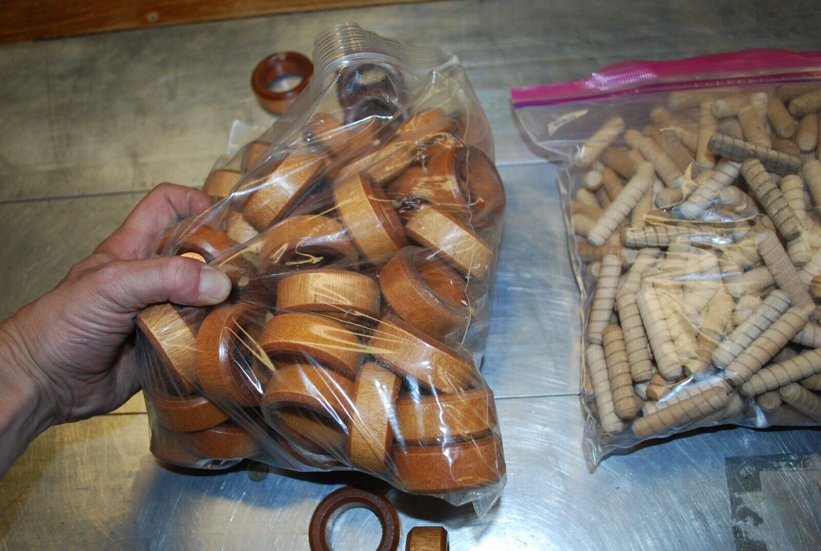 Bulk Wooden Craft Parts / Shapes Assort Mixes – Liquidation - Actual Lot – WPS51