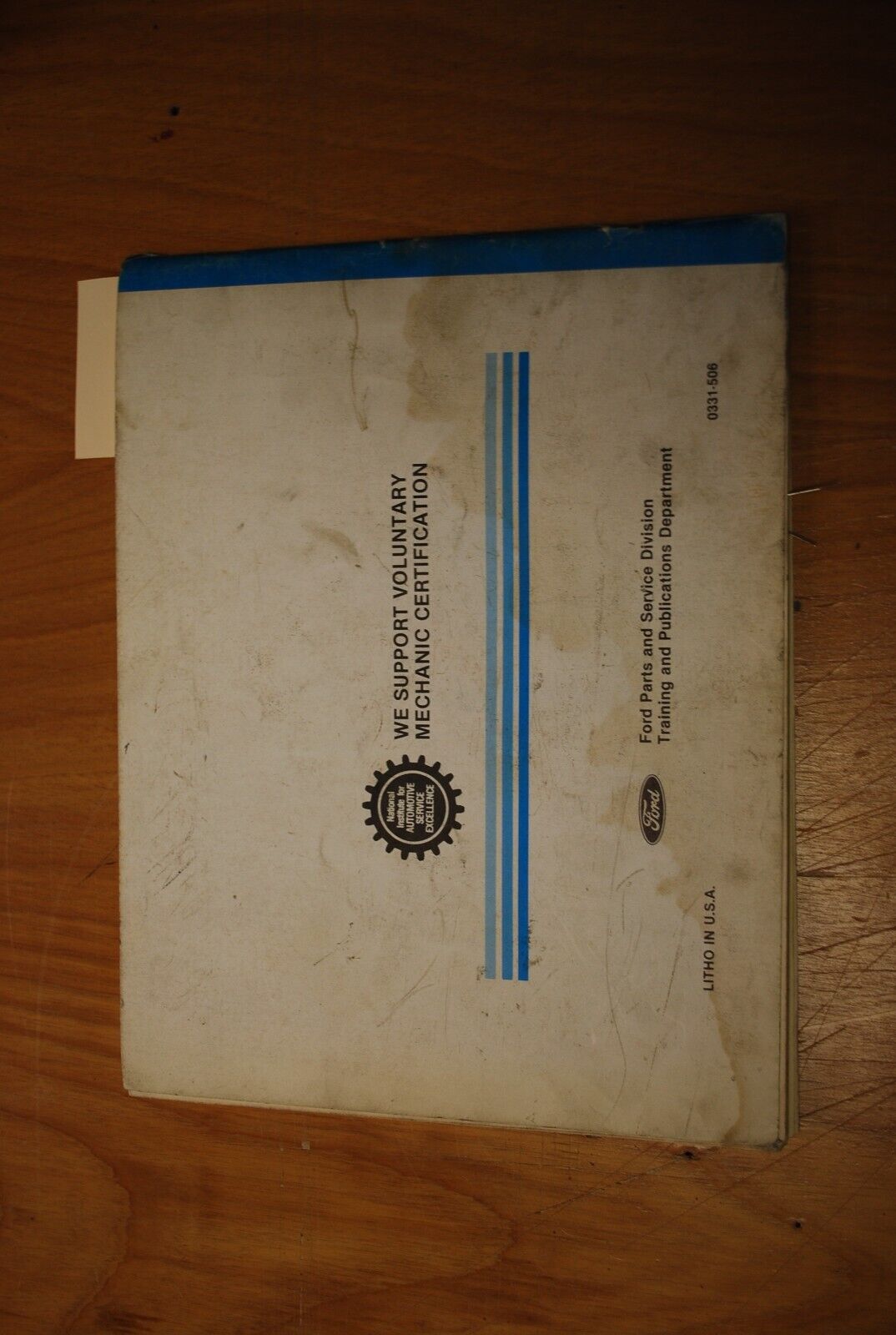 1981 ford Thunderbird / XR-7 electrical & vacuum troubleshooting manual - B107