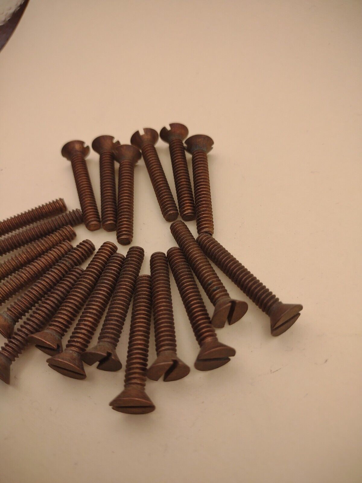10-24 x 1-1/4" Silicon Bronze Slotted Flat Head Machine Screws (20) Pack SBMS05