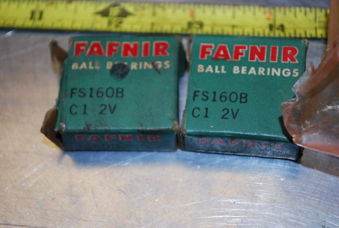 Fafnir FS160B Ball Bearings - Lot of Qty (3) NOS - RBL108