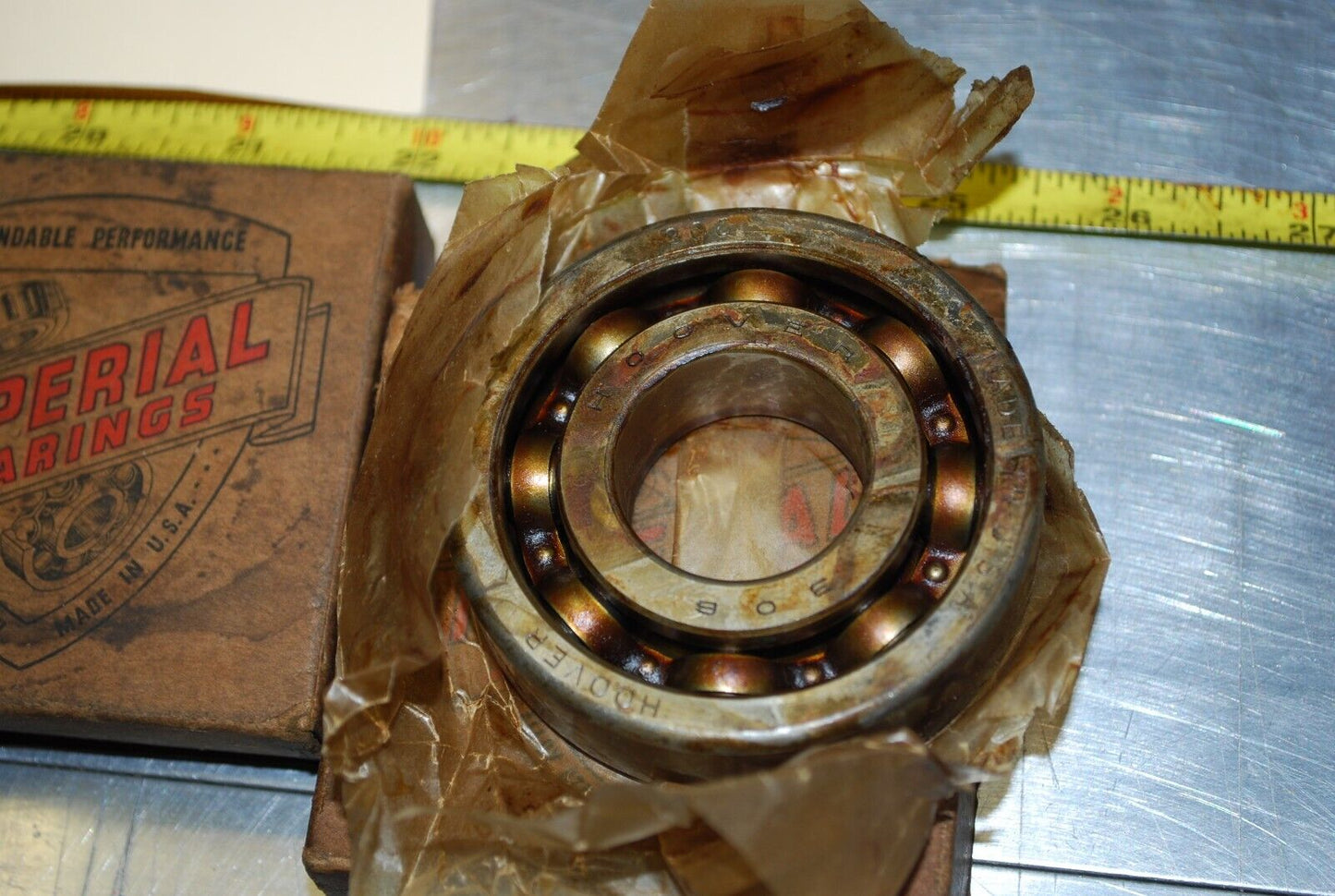 Imperial Hoover 306S open Ball Bearings - Lot of Qty (3) NOS - RBL214