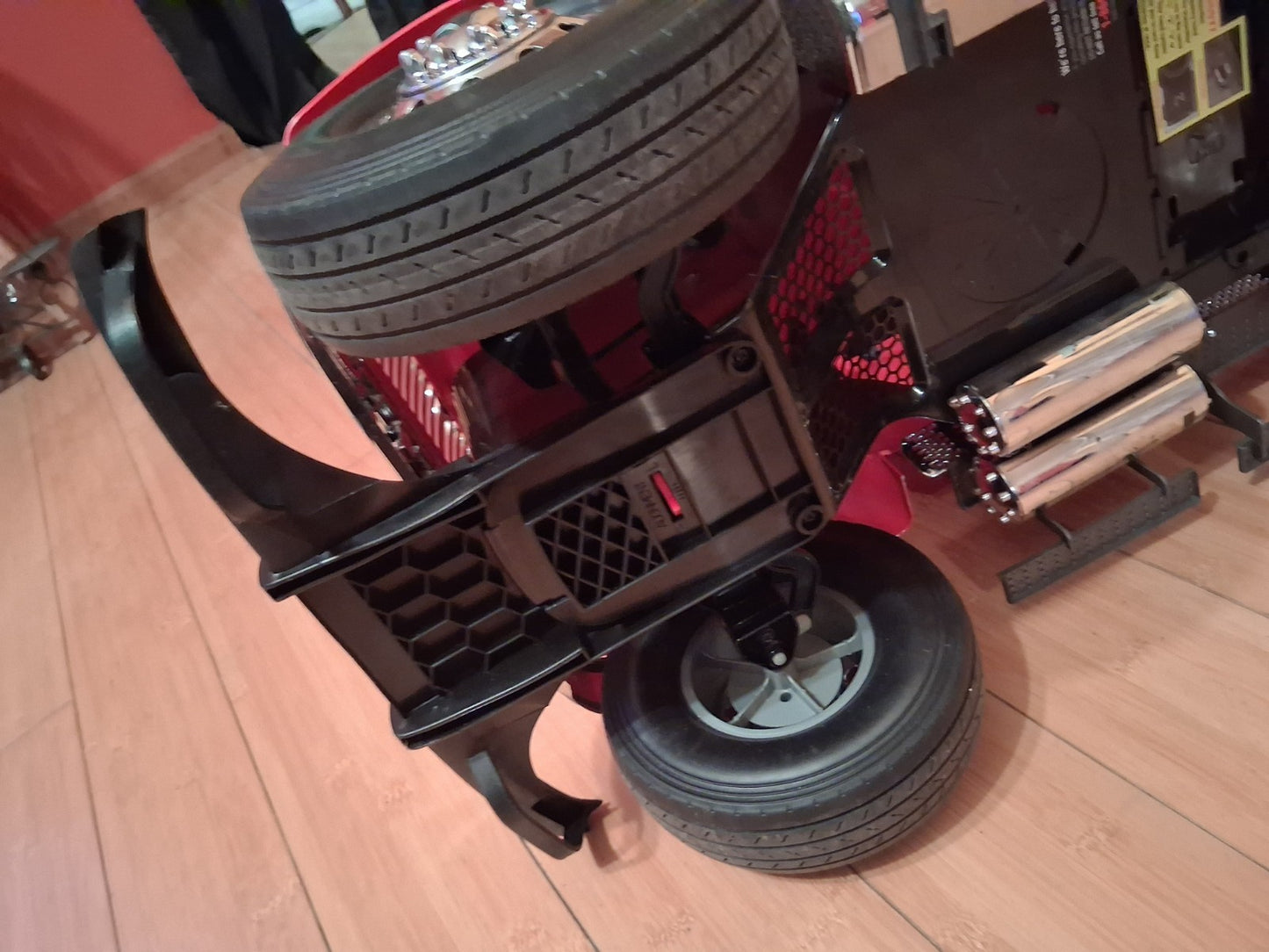 New Bright 1/6 Scale International CXT RC Truck Red Dump Bed - New With Tags