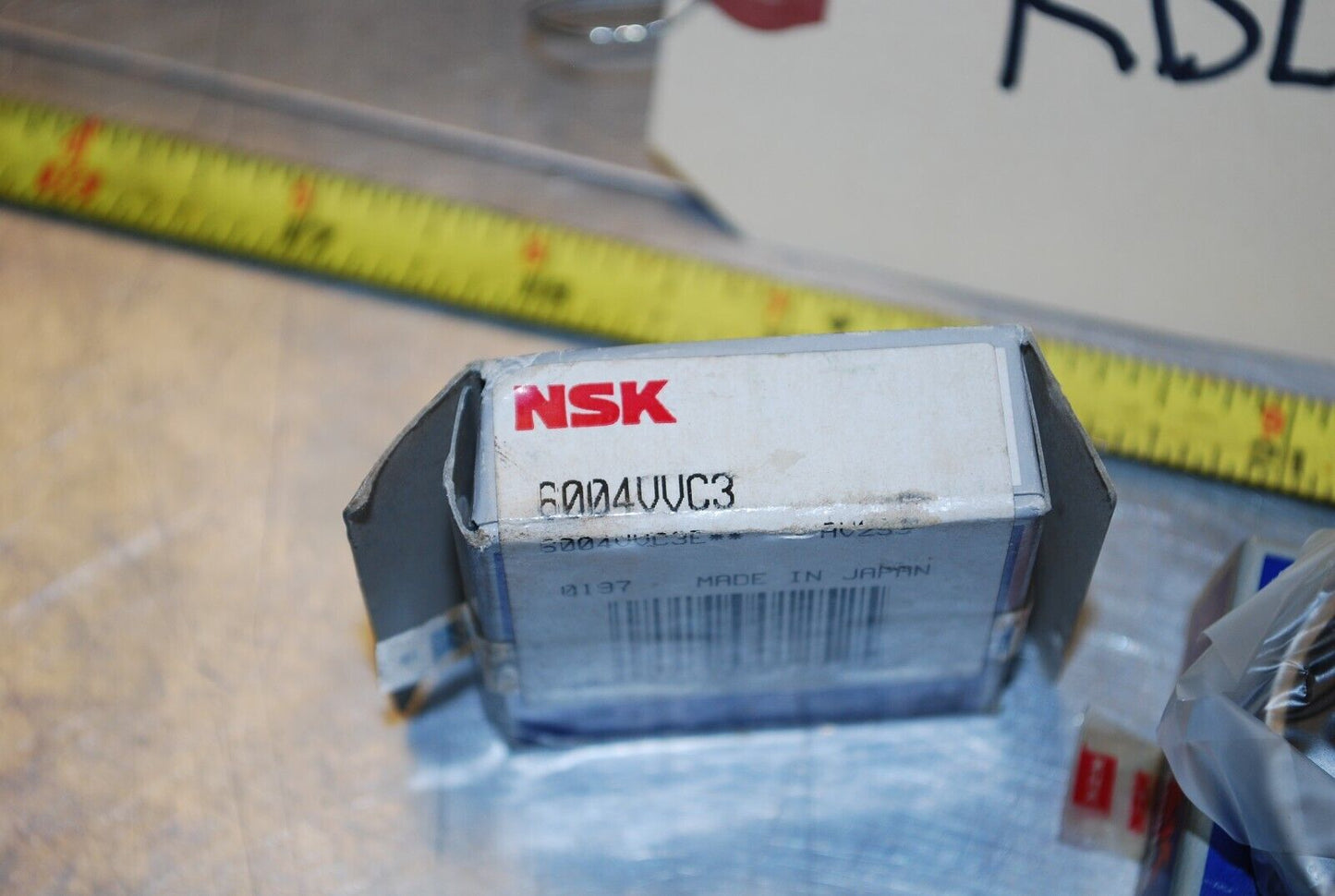 NSK 6004 VVC3 Ball Bearings - Lot of Qty (2) NOS - RBL94