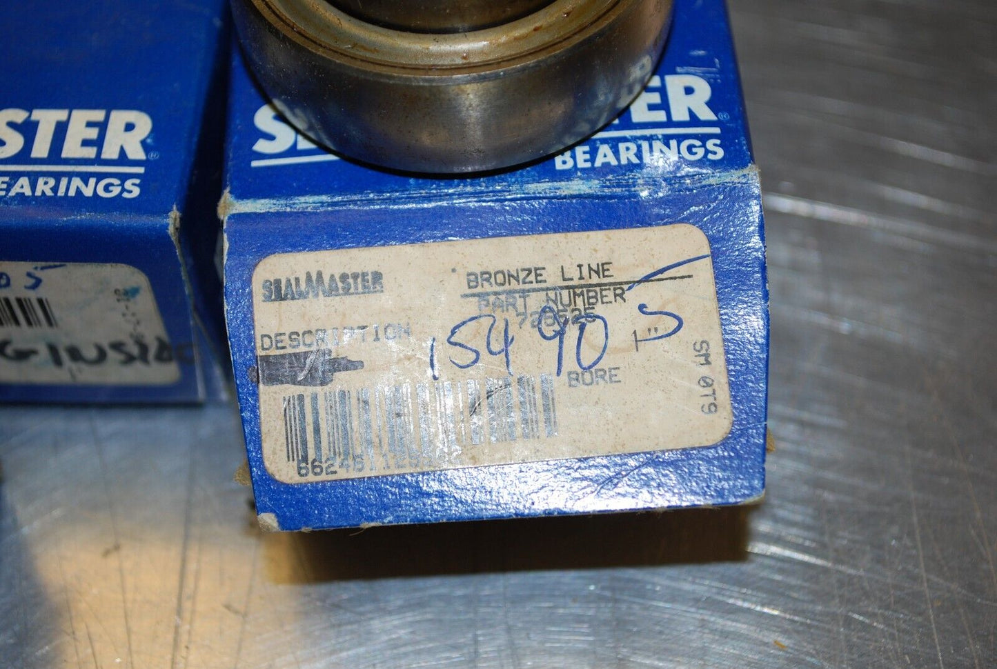 SealMaster 154905 Ball Bearings - Lot of Qty (4) NOS - RBL158