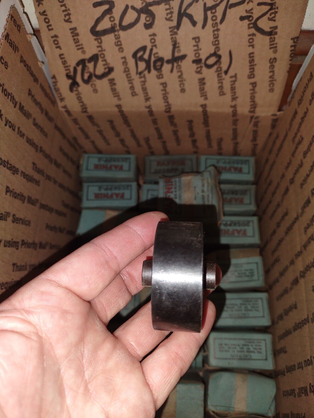 Fafnir 205KPP-2 Industrial Specialty Roller Ball Bearings NOS Lot of (22) Blot01