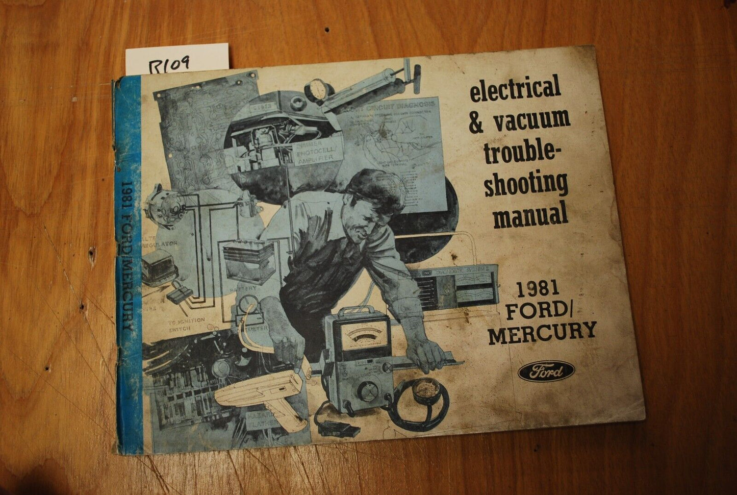 1981 ford / mercury electrical & vacuum troubleshooting manual - B109