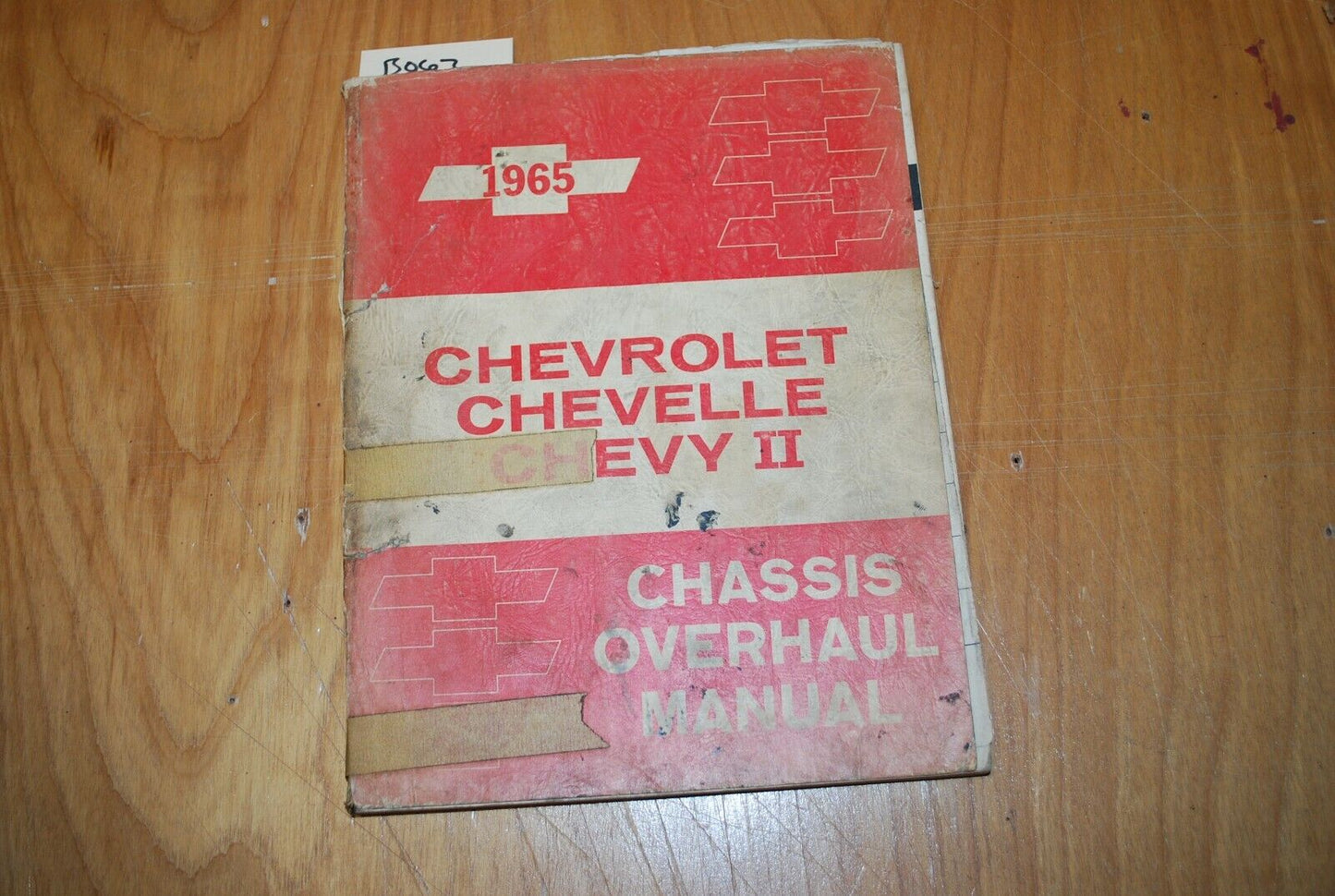 1965 Chevrolet Chevelle Chevy II Chassis Overhaul Manual - B062
