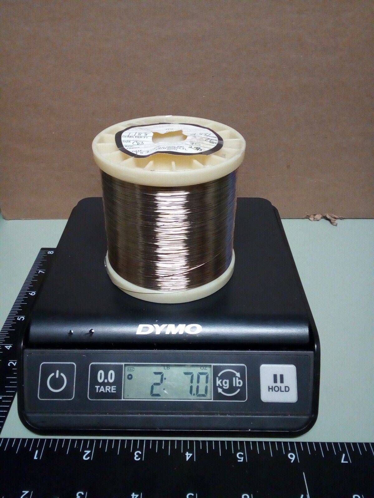 Rediohm 180 Alloy180 .155" Resistance Wire 2.28lb - crafts hobby lot102-132