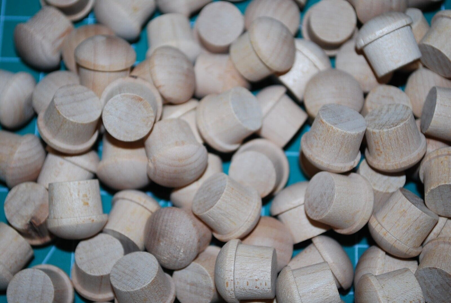 1/2" Mushroom Top Birch 3/8" Deep Wood Plugs 100pc Packs - PL10
