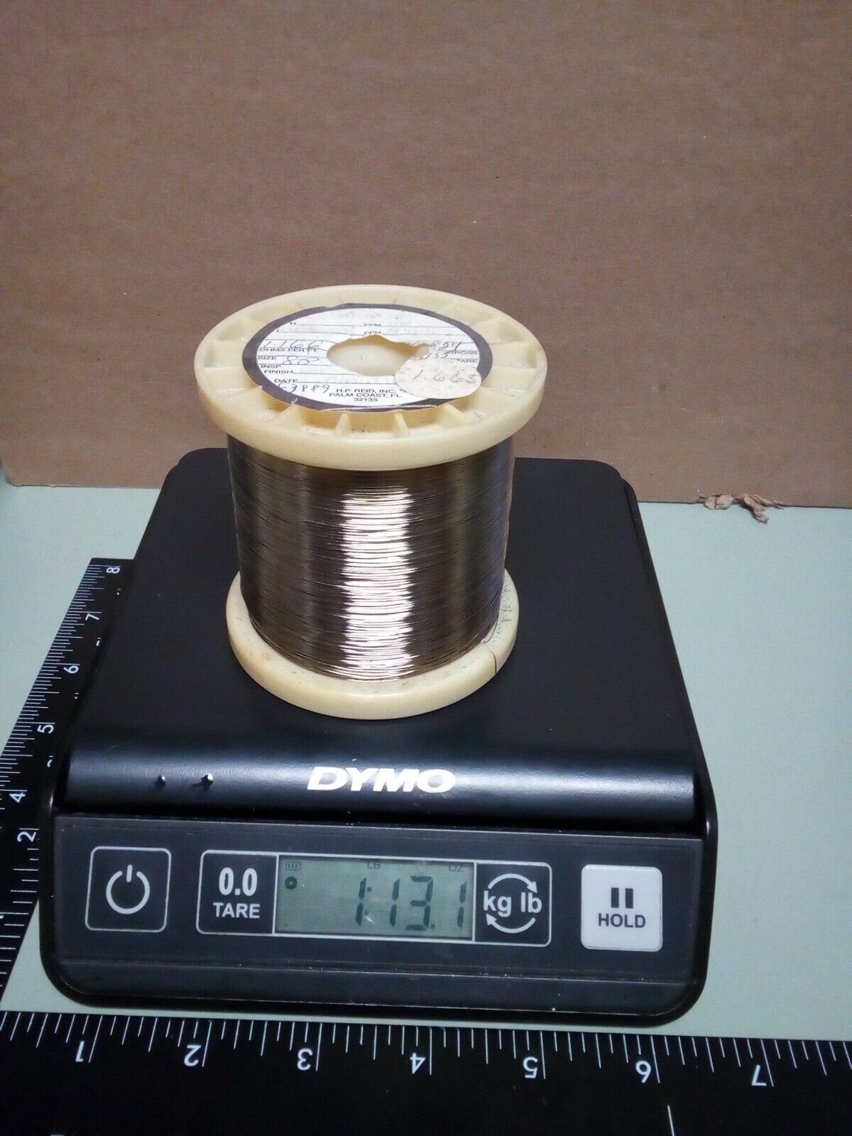 Rediohm 180 Alloy180 .155" Resistance Wire 1.66lb - crafts hobby lot102-131