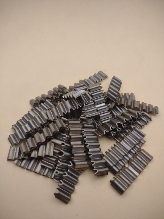 1-1/4" x 3/8" Corrugated Steel Wood Joiner Fasteners Pack of (48pcs) DIY003