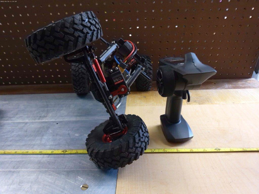 Redcat 1/10 Scale RC Crawler Truck SUPER UPGRADED, Portals + RTR w/ Radio #006