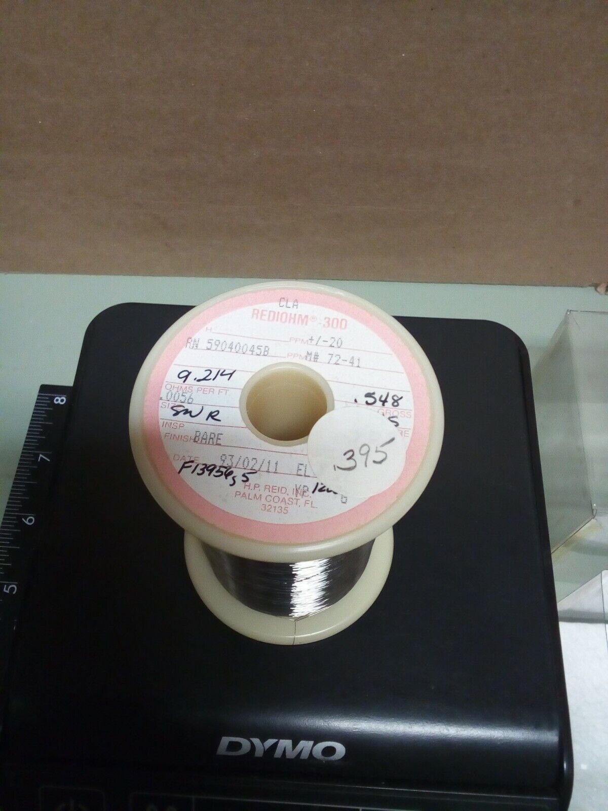Rediohm 300 Alloy300 .0056" Resistance Wire .39lb - crafts hobby lot102-157