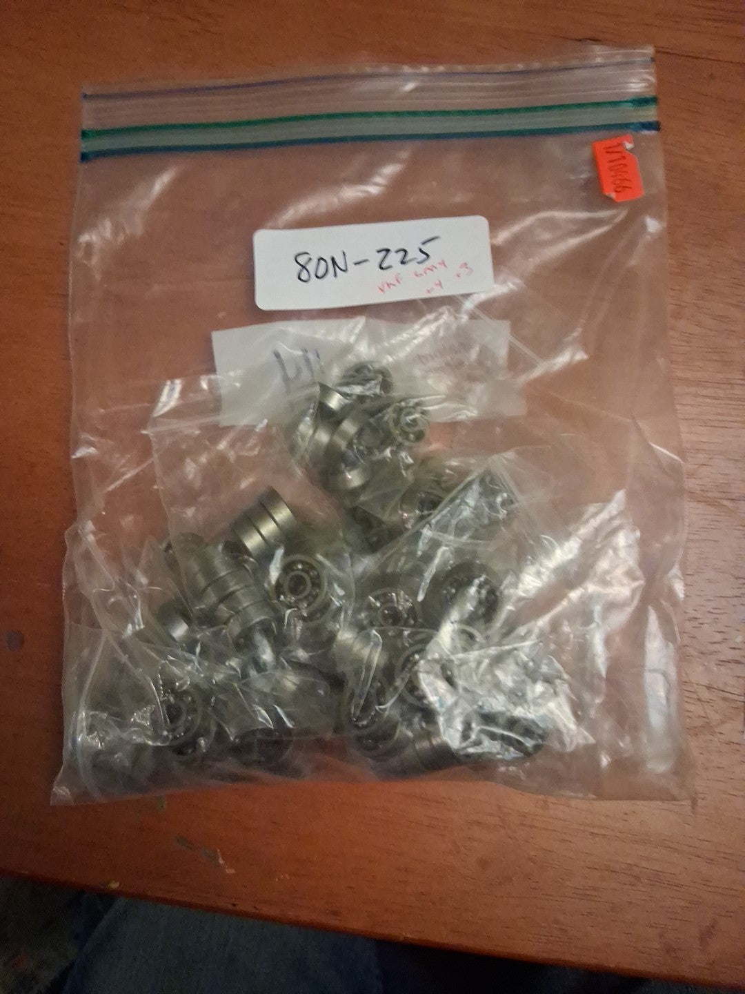 Lot of 113 vintage NOS VKF LM4 , 3 & 4 Precision Ball Bearings Lot 80N-225