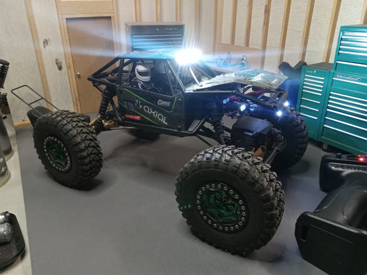 Axial UTB18 Capra RC Crawler W/ 1.9 Beadlocks & Heavy Solid Brass Portal Axles