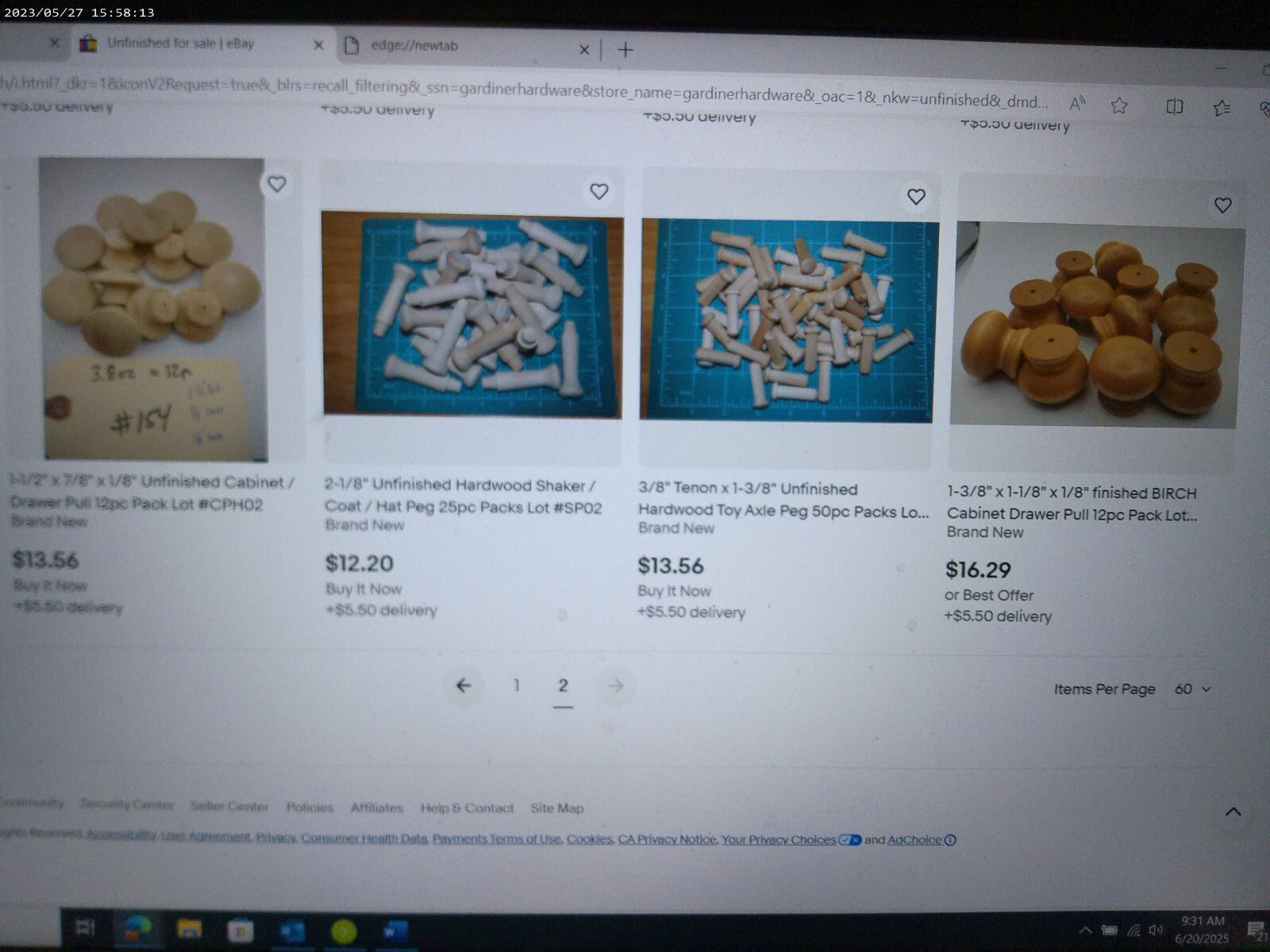 Huge $40k Un-Finished Wooden Craft Parts DIY eBay Store Inventory Lot For Sale