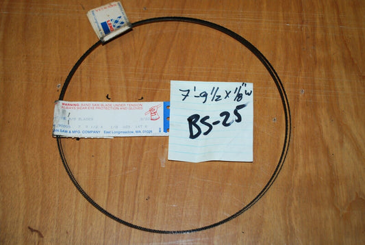 93-1/2" (7'-9-1/2") x 1/8" 14 TPI R Neo Band Saw Blade - LENOX USA - NOS - BS-25