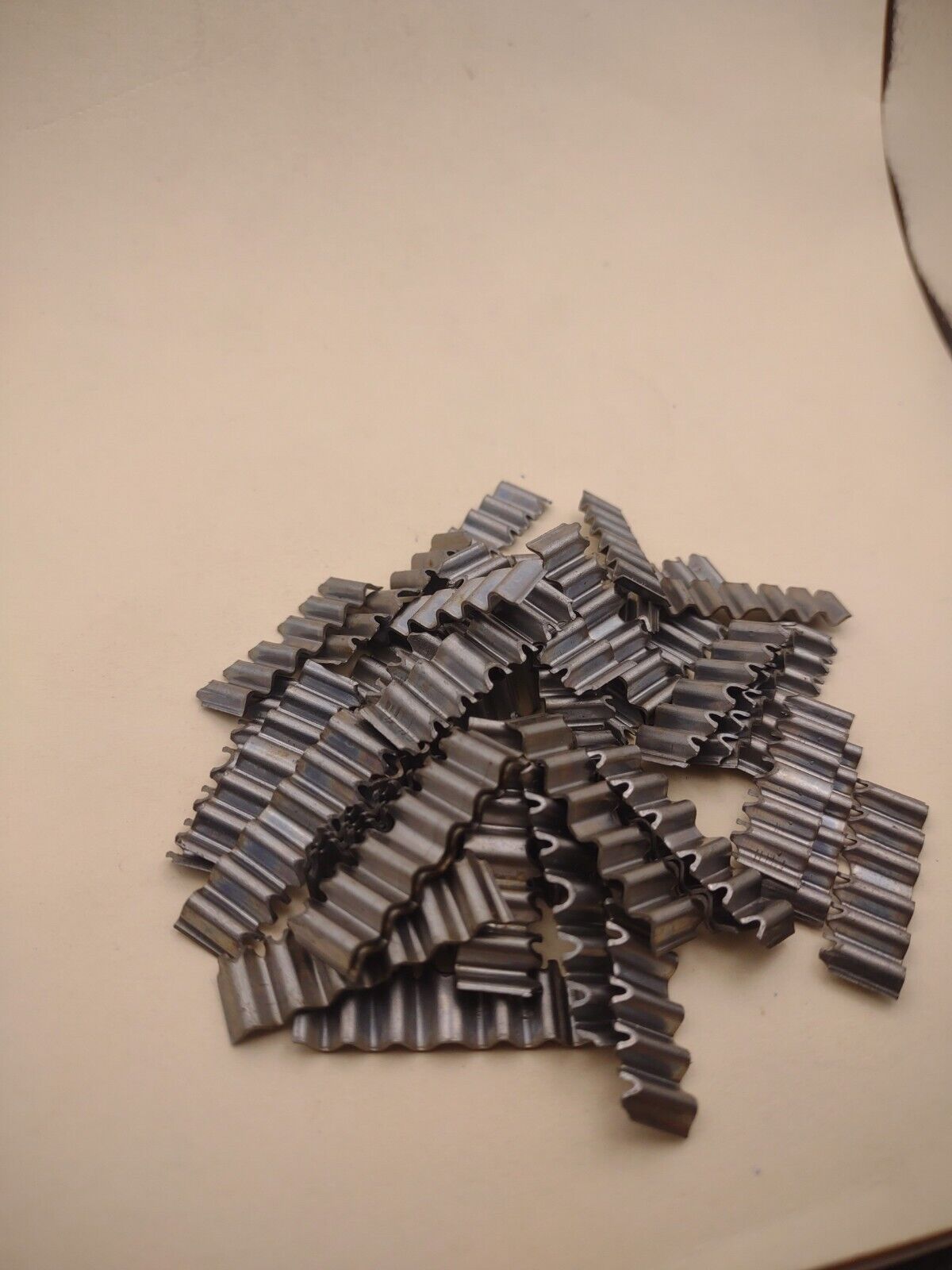 1-1/4" x 3/8" Corrugated Steel Wood Joiner Fasteners Pack of (48pcs) DIY003