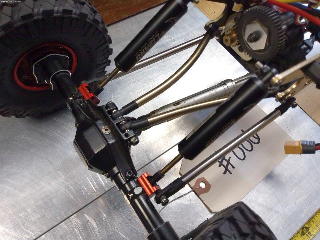 1/10 Scale RC Crawler Truck METAL UPGRADED, Portals  #006