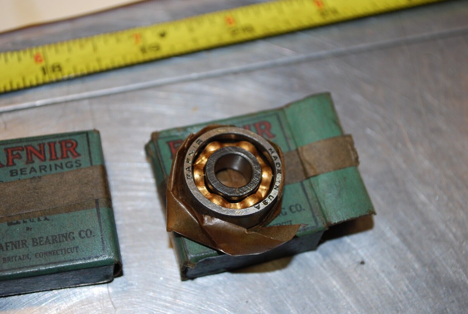 Fafnir 38DK Ball Bearings - Lot of Qty (3) NOS - RBL122